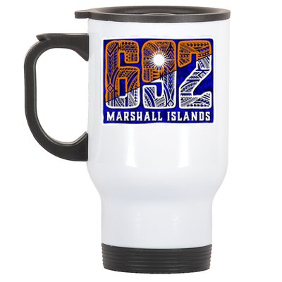 Marshall Islands 692 Stainless Steel Travel Mug