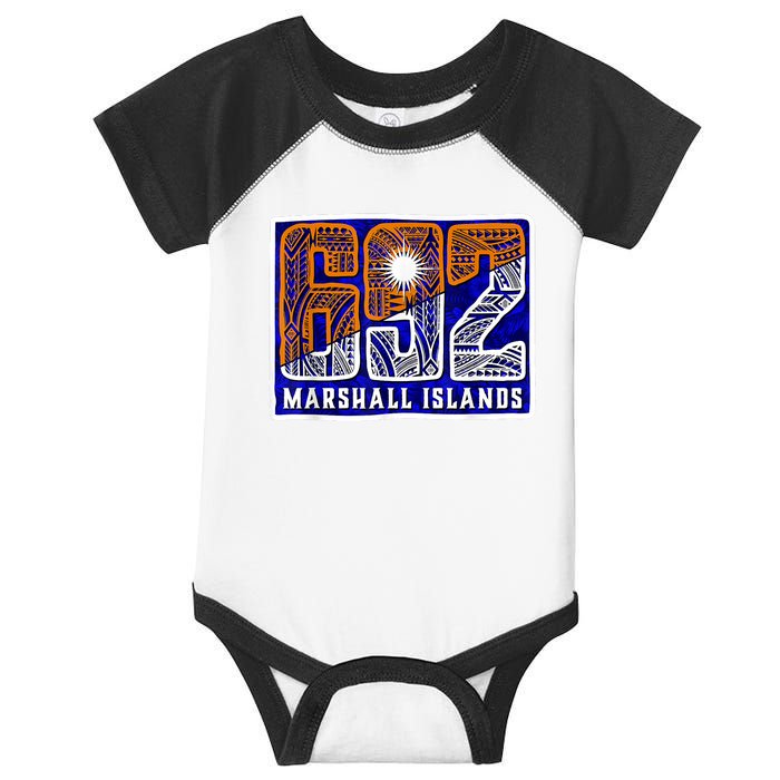 Marshall Islands 692 Infant Baby Jersey Bodysuit