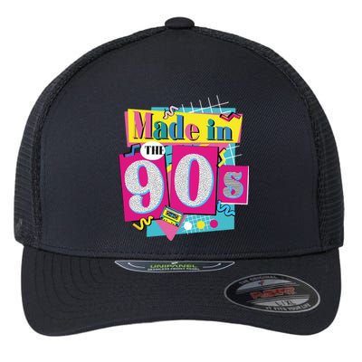 Made In 90s Birthday Flexfit Unipanel Trucker Cap