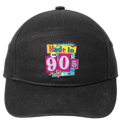 Made In 90s Birthday 7-Panel Snapback Hat