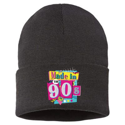 Made In 90s Birthday Sustainable Knit Beanie