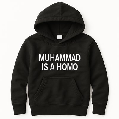 Muhammad Is A Homo Kids Hoodie