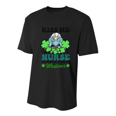 My IM A Nurse Design St Patricks Nurse Gift Youth Performance Sprint T-Shirt