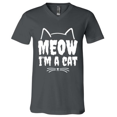 Meow IM A Cat V-Neck T-Shirt