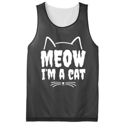 Meow IM A Cat Mesh Reversible Basketball Jersey Tank