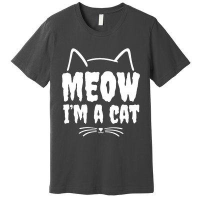 Meow IM A Cat Premium T-Shirt