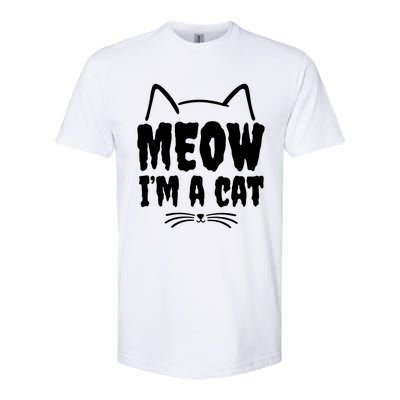 Meow IM A Cat Softstyle® CVC T-Shirt