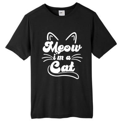 Meow IM A Cat Tall Fusion ChromaSoft Performance T-Shirt