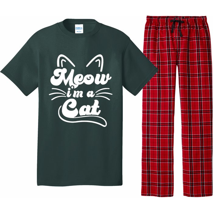 Meow IM A Cat Pajama Set