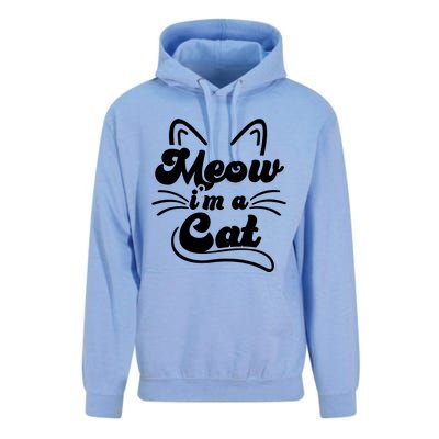 Meow IM A Cat Unisex Surf Hoodie