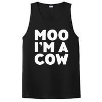 Moo IM A Cow Cow Costume PosiCharge Competitor Tank