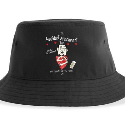 Marcuspork Its Avoidant Attachment Time Lets Fear The Commitment And Ignore Sustainable Bucket Hat