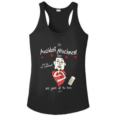 Marcuspork Its Avoidant Attachment Time Lets Fear The Commitment And Ignore Ladies PosiCharge Competitor Racerback Tank