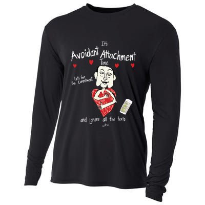 Marcuspork Its Avoidant Attachment Time Lets Fear The Commitment And Ignore Cooling Performance Long Sleeve Crew