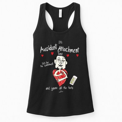 Marcuspork Its Avoidant Attachment Time Lets Fear The Commitment And Ignore Womens Tank Top