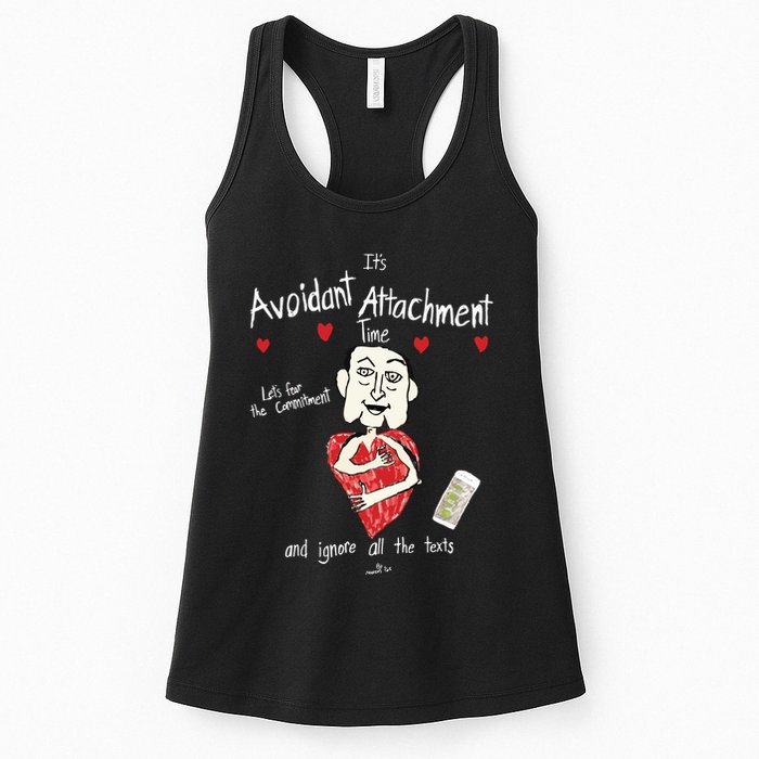 Marcuspork Its Avoidant Attachment Time Lets Fear The Commitment And Ignore Womens Tank Top