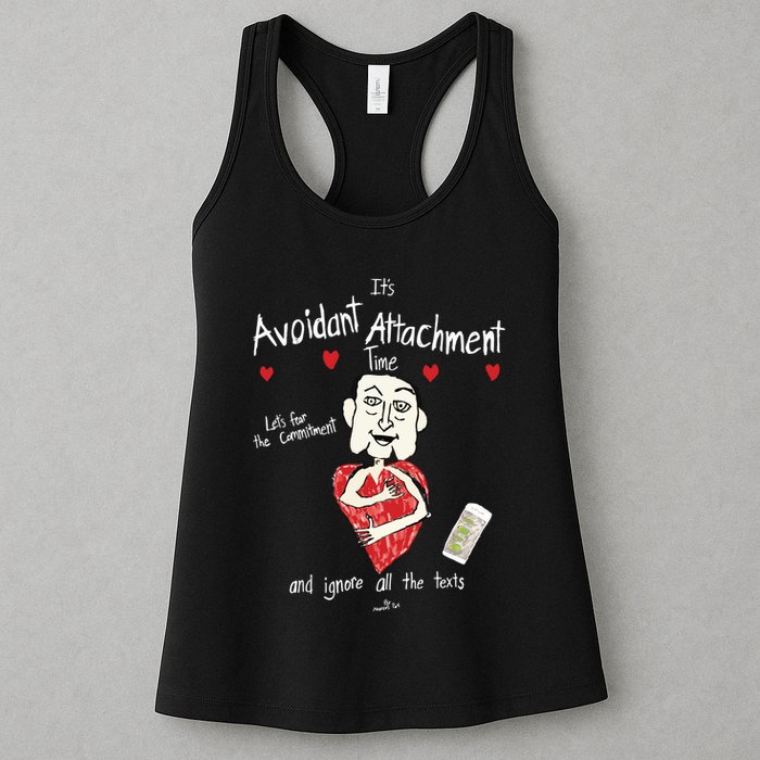Marcuspork Its Avoidant Attachment Time Lets Fear The Commitment And Ignore Womens Tank Top