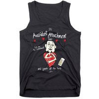 Marcuspork Its Avoidant Attachment Time Lets Fear The Commitment And Ignore Tank Top