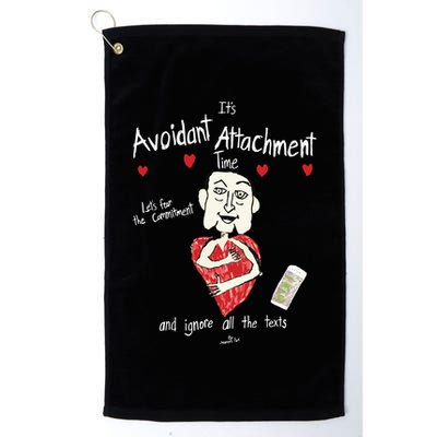 Marcuspork Its Avoidant Attachment Time Lets Fear The Commitment And Ignore Golf Towel