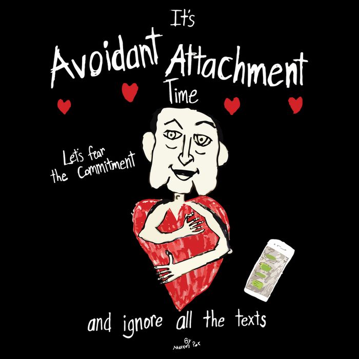 Marcuspork Its Avoidant Attachment Time Lets Fear The Commitment And Ignore Toddler T-Shirt