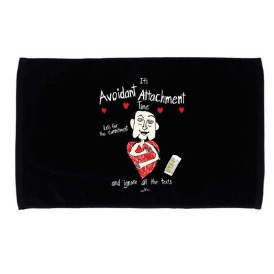 Marcuspork Its Avoidant Attachment Time Lets Fear The Commitment And Ignore Microfiber Hand Towel