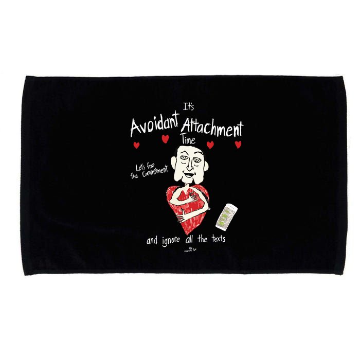 Marcuspork Its Avoidant Attachment Time Lets Fear The Commitment And Ignore Microfiber Hand Towel