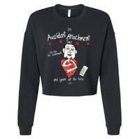 Marcuspork Its Avoidant Attachment Time Lets Fear The Commitment And Ignore Cropped Pullover Crew