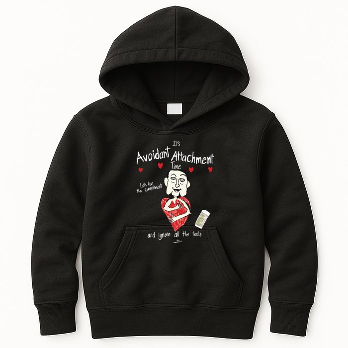 Marcuspork Its Avoidant Attachment Time Lets Fear The Commitment And Ignore Kids Hoodie