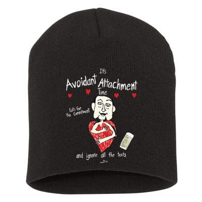 Marcuspork Its Avoidant Attachment Time Lets Fear The Commitment And Ignore Short Acrylic Beanie