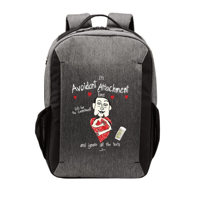 Marcuspork Its Avoidant Attachment Time Lets Fear The Commitment And Ignore Vector Backpack