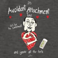 Marcuspork Its Avoidant Attachment Time Lets Fear The Commitment And Ignore Vector Backpack