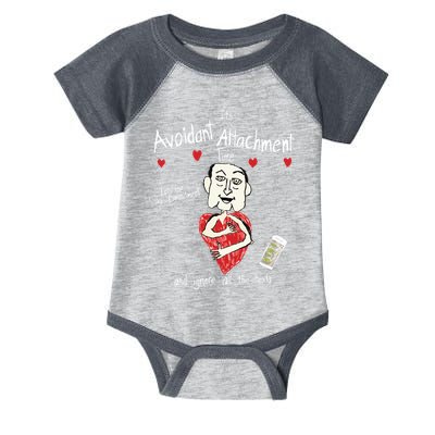 Marcuspork Its Avoidant Attachment Time Lets Fear The Commitment And Ignore Infant Baby Jersey Bodysuit