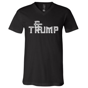 Mike Is A Nole Dc2 Fsr Trump V-Neck T-Shirt