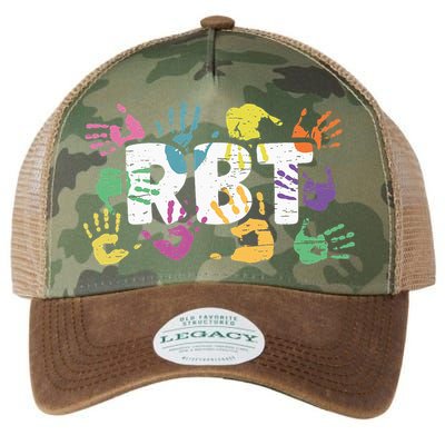 Mental Illness Awareness Registered Behavior Technician RBT Legacy Tie Dye Trucker Hat