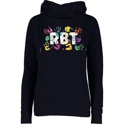 Mental Illness Awareness Registered Behavior Technician RBT Womens Funnel Neck Pullover Hood