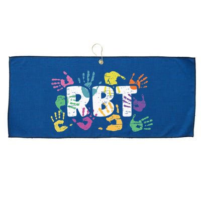 Mental Illness Awareness Registered Behavior Technician RBT Large Microfiber Waffle Golf Towel