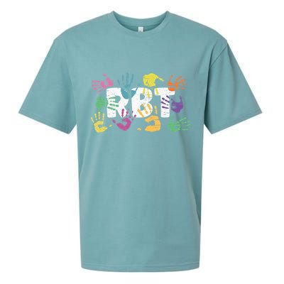 Mental Illness Awareness Registered Behavior Technician RBT Sueded Cloud Jersey T-Shirt