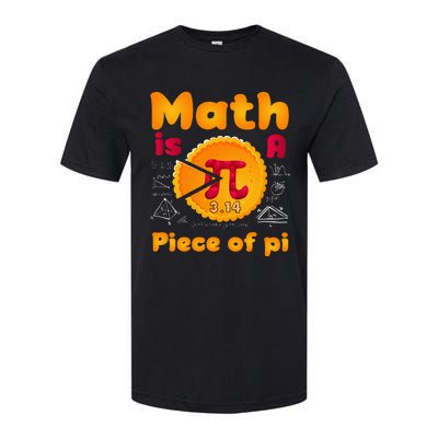 Math is a Piece of Pie happy pi day mathematic math teacher Softstyle® CVC T-Shirt