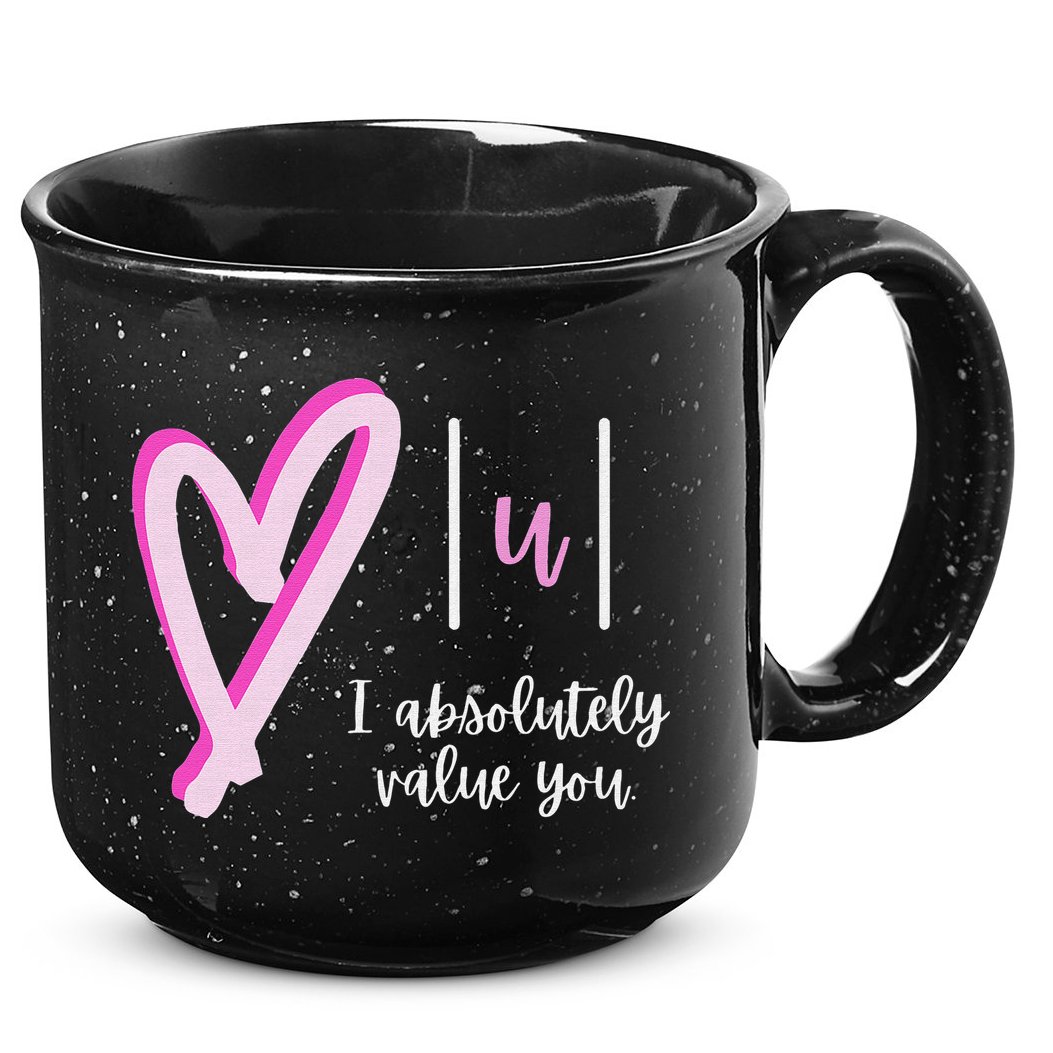 Math I Absolutely Value You Valentine's Day Math Teacher 15oz Campfire Ceramic Mug