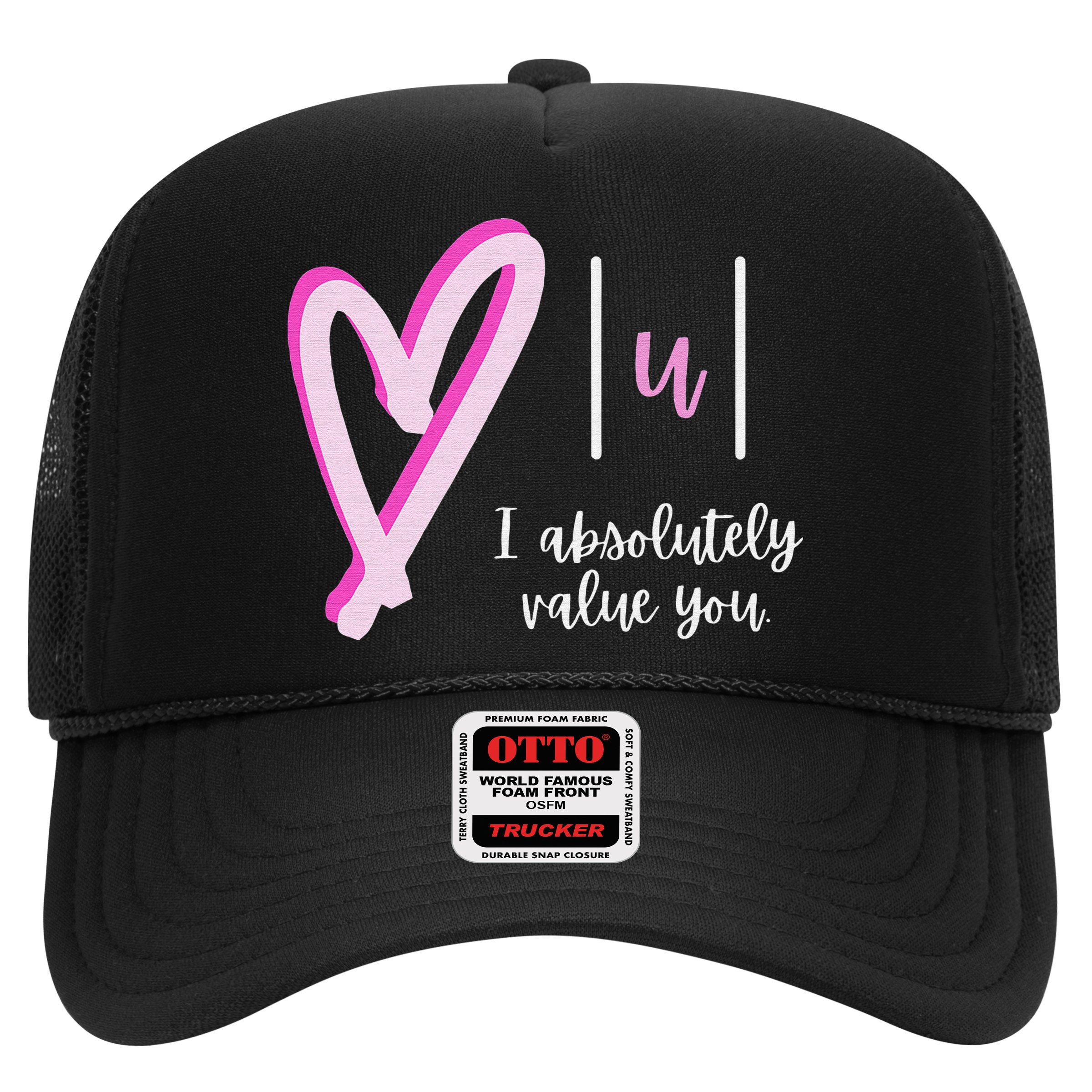 Math I Absolutely Value You Valentine's Day Math Teacher Hat