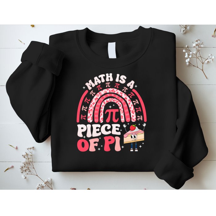 Math is a Piece of Pie Pi Day Pi 3.14 Symbol Funny Math Pun Sweatshirt
