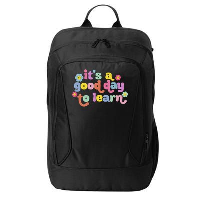  Motivational It's A Good Day To Learn Teacher City Backpack