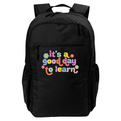  Motivational It's A Good Day To Learn Teacher Backpack