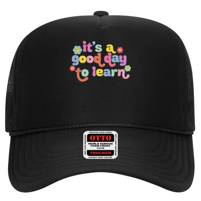  Motivational It's A Good Day To Learn Teacher Trucker Hat