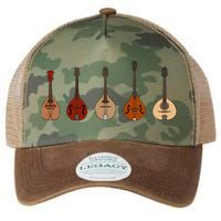 Mandolins In A Row Music Instrument Set Legacy Tie Dye Trucker Hat