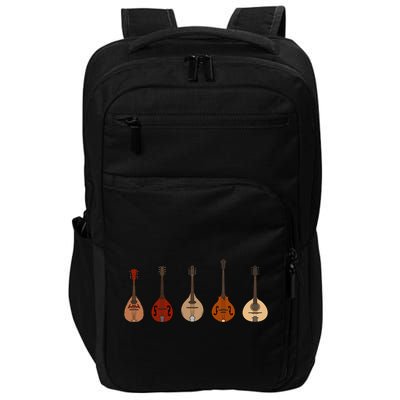 Mandolins In A Row Music Instrument Set Impact Tech Backpack