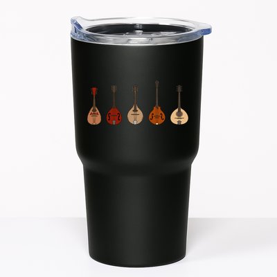 Mandolins In A Row Music Instrument Set Tumbler