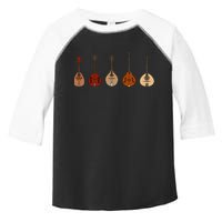 Mandolins In A Row Music Instrument Set Toddler Fine Jersey T-Shirt