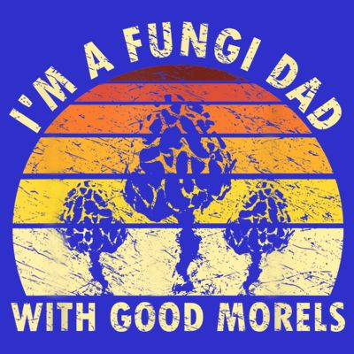 Mens I'm A Fungi Dad Funny Mushroom Foraging Shirt Retro Vintage T-Shirt