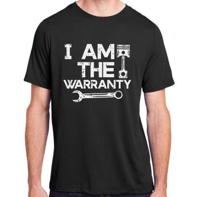 Mechanic I Am The Warranty Funny Car Auto Technician Adult ChromaSoft Performance T-Shirt